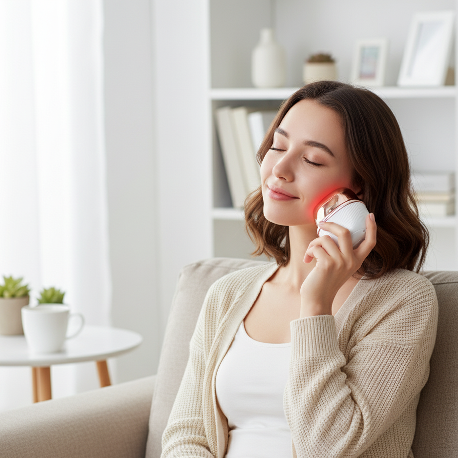 9-In-1 Multi-Polar RF Face Massager