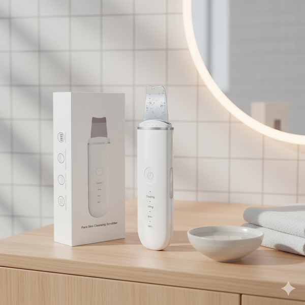 Ultrasonic Facial Skin Scrubber