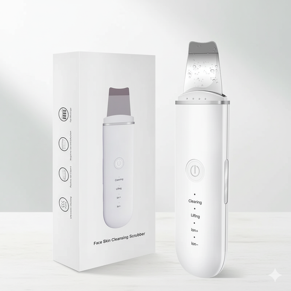 Ultrasonic Facial Skin Scrubber